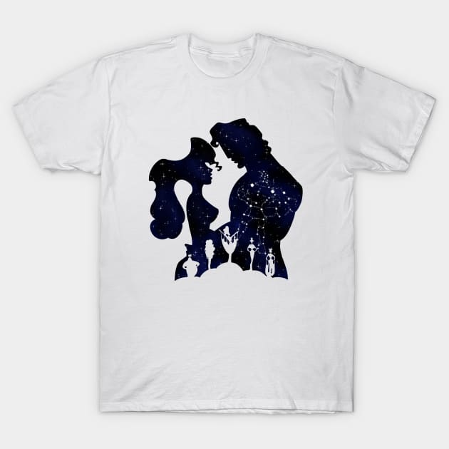 Hercules and Meg T-Shirt by Betafoin